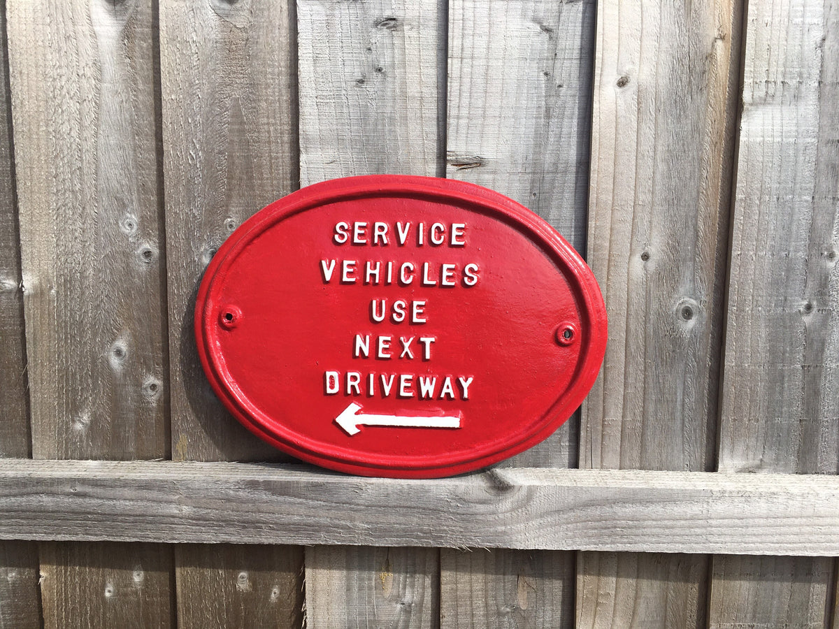 Handmade Cast Aluminum Address Plaque, Colonial House Sign